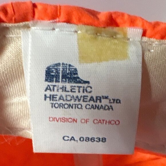 Cascar Racing Hat Orange Snapback Adjustable Cap Athletic Headwear Vintage - Picture 7 of 7